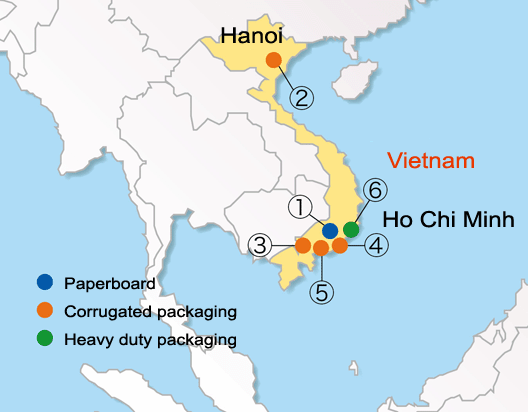 Business Locations in Vietnam