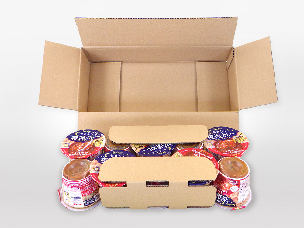 好侍食品“温柔的深夜咖喱”瓦楞包装箱