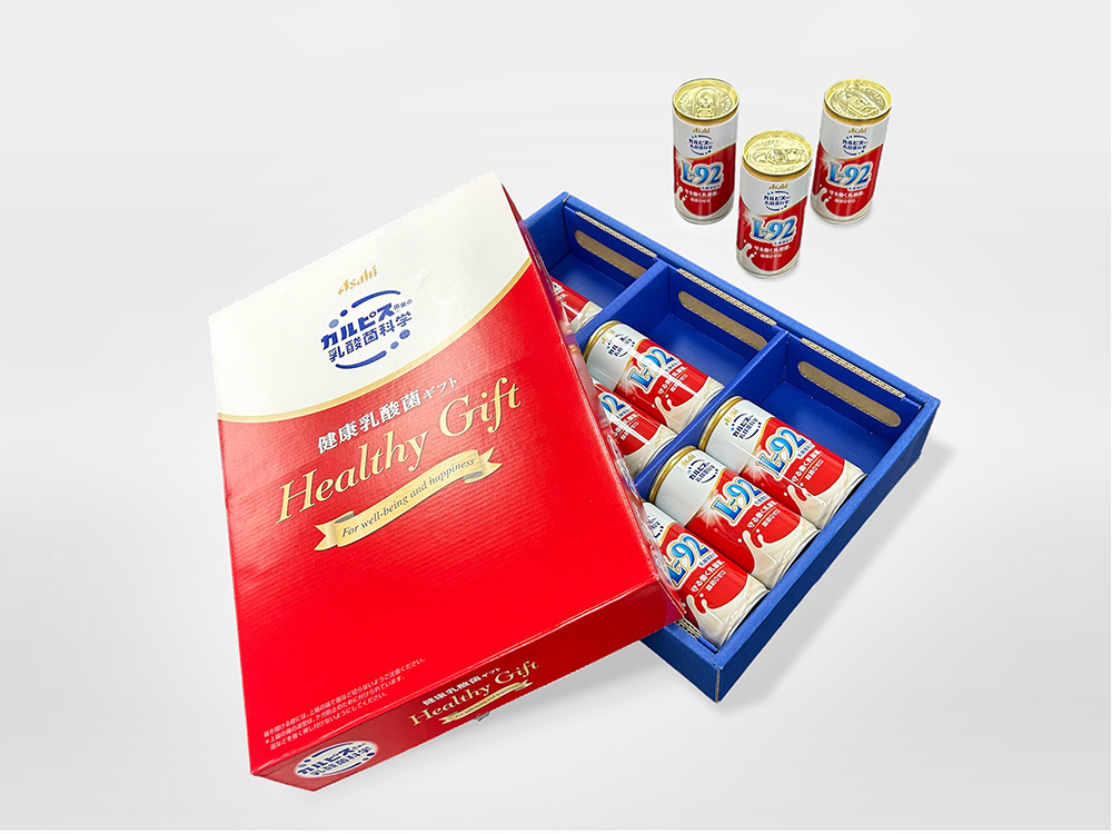 ●	Gift Box with Reduced Can Dents Can-Sho-Zai