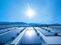 新京都事業所太陽光発電設備イメージ