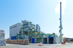 Biomass incineration facility