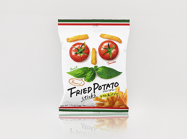 Fried Potato—Tomato & Basil