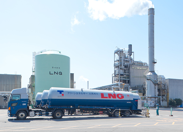 Photo28:Boiler fuel LNG (Tonegawa Division)