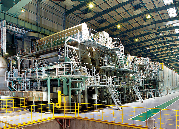 Photo25:Paper machine at Yashio Mill