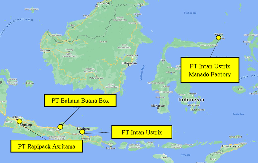 Site Map for the Intan Group