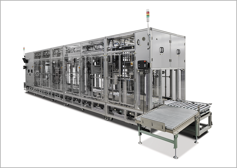 Domestically produced height-adjustable packaging machine J-RexS 