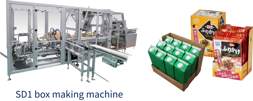 SD1 box making machine