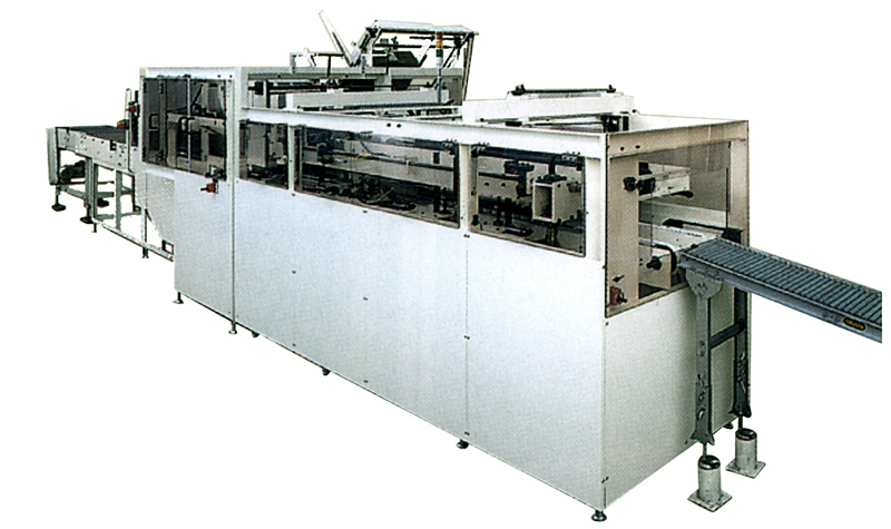 SP-10 High-Speed Wraparound forming machine(for cans, PET bottles, and glass bottles)