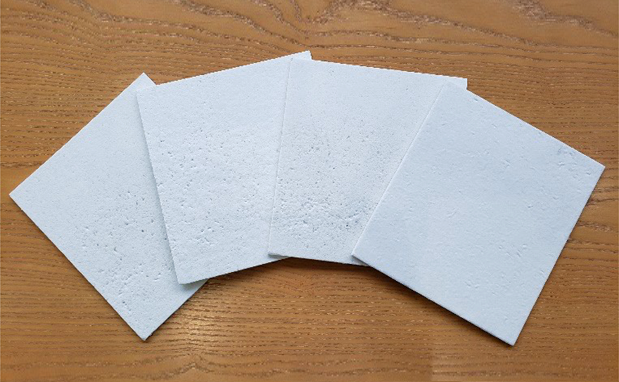 FineNatura composite flame- and heat-resistant inorganic sheet