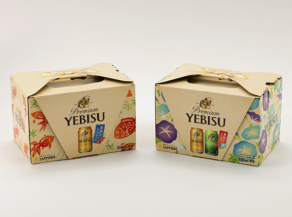YEBISU Beer Gift Box (Goldfish/YEBISU Beer & YEBISU the Hop 2018 Assortment Set)