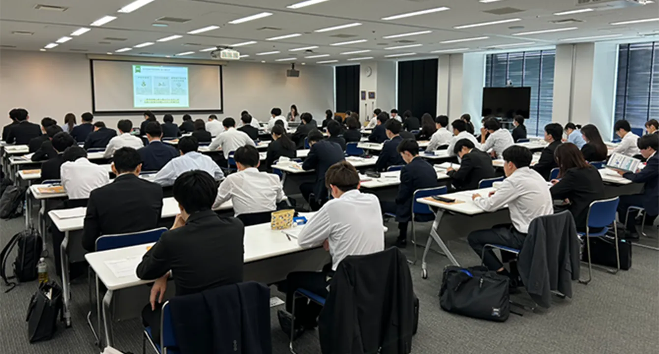 Scene from the training