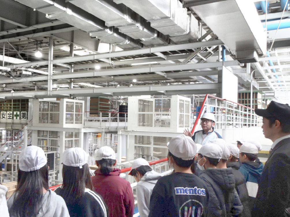 People participating in plant tours
