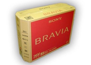 「液晶TV-BRAVIA」の外装ケース