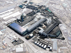 Bird's-eye view of Yashio Mill