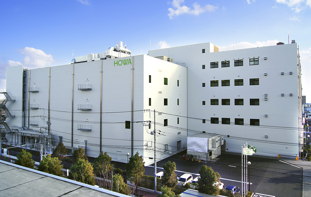 New Factory Building at Narashino Factory
