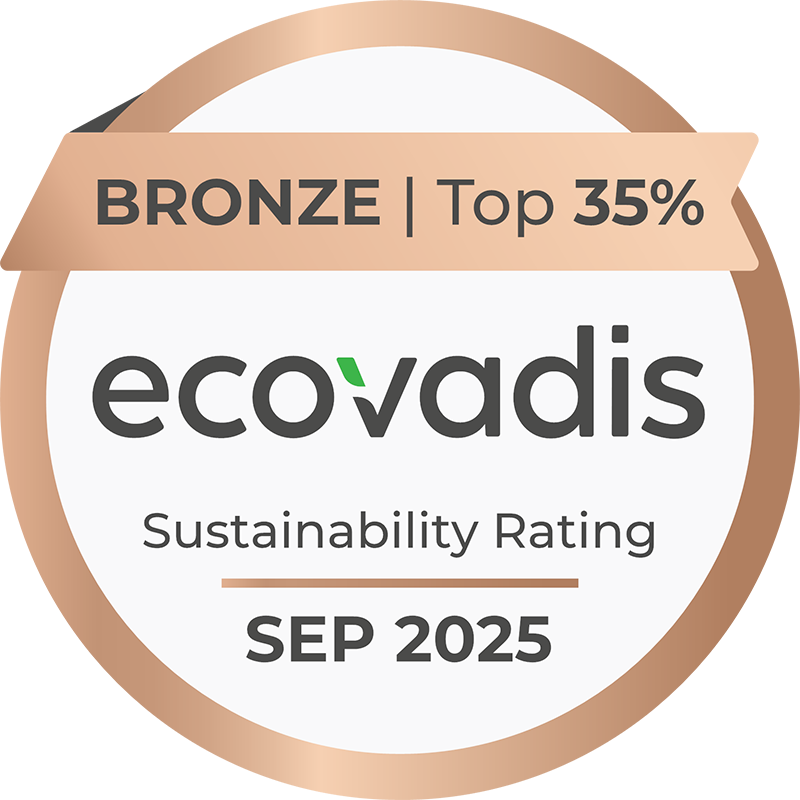 >EcoVadis　ブロンズメダル
