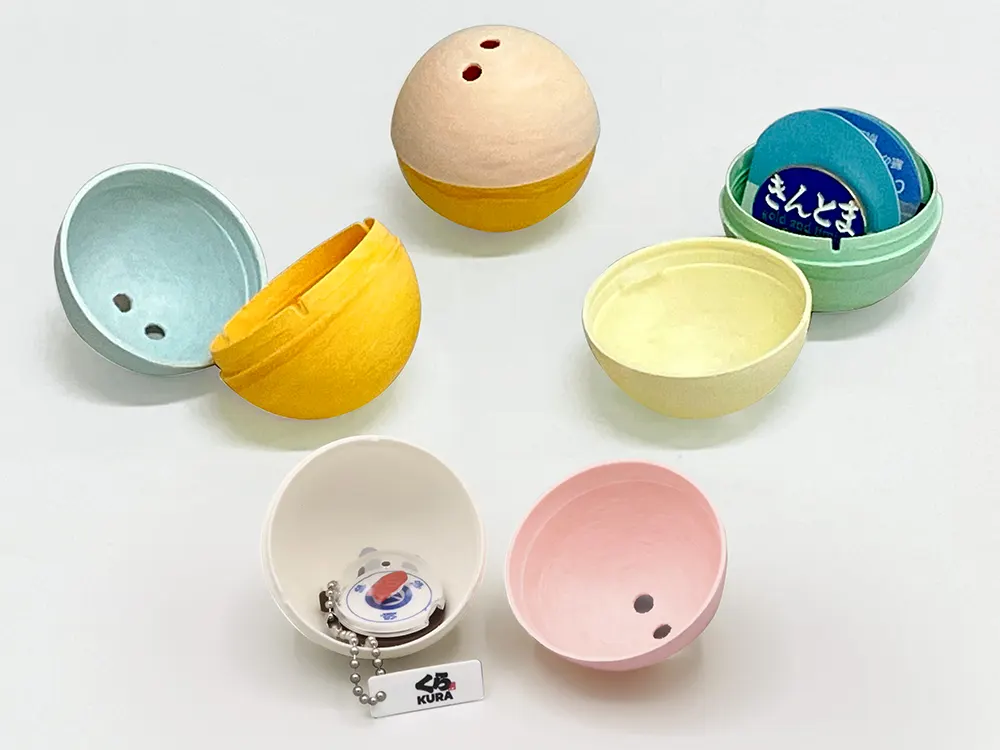 ●紙で回そう!環境対応カプセル『ecoポン』