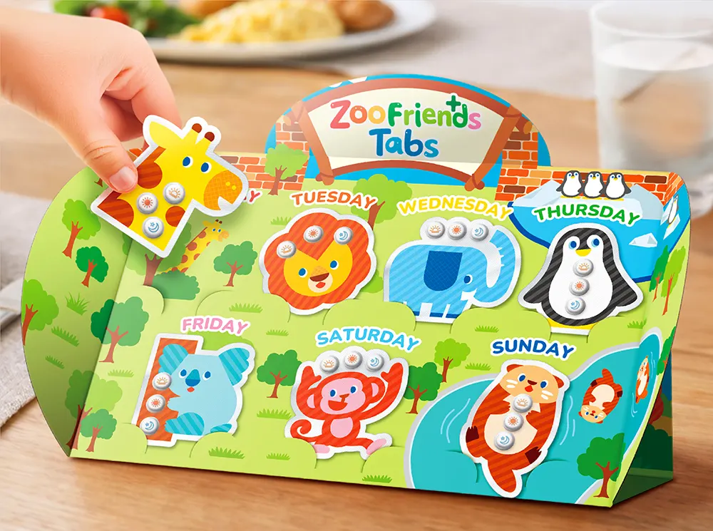 Zoo Friends Tabs