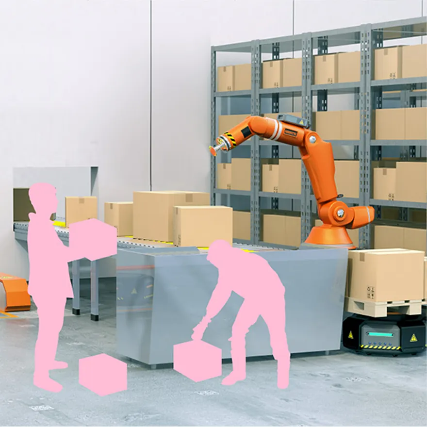 商品の棚入れ作業やピッキング作業