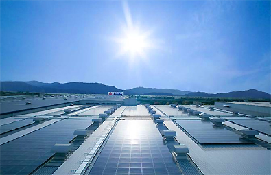 新京都事業所「太陽光発電システム」