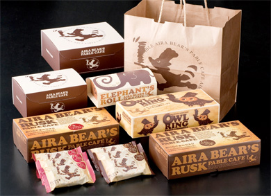 受賞作品「Aira Bears Pable Cafe Series」